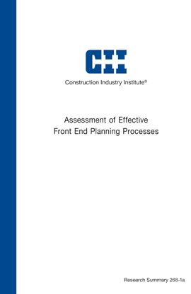 Assessment of Effective Front End Planning Processes