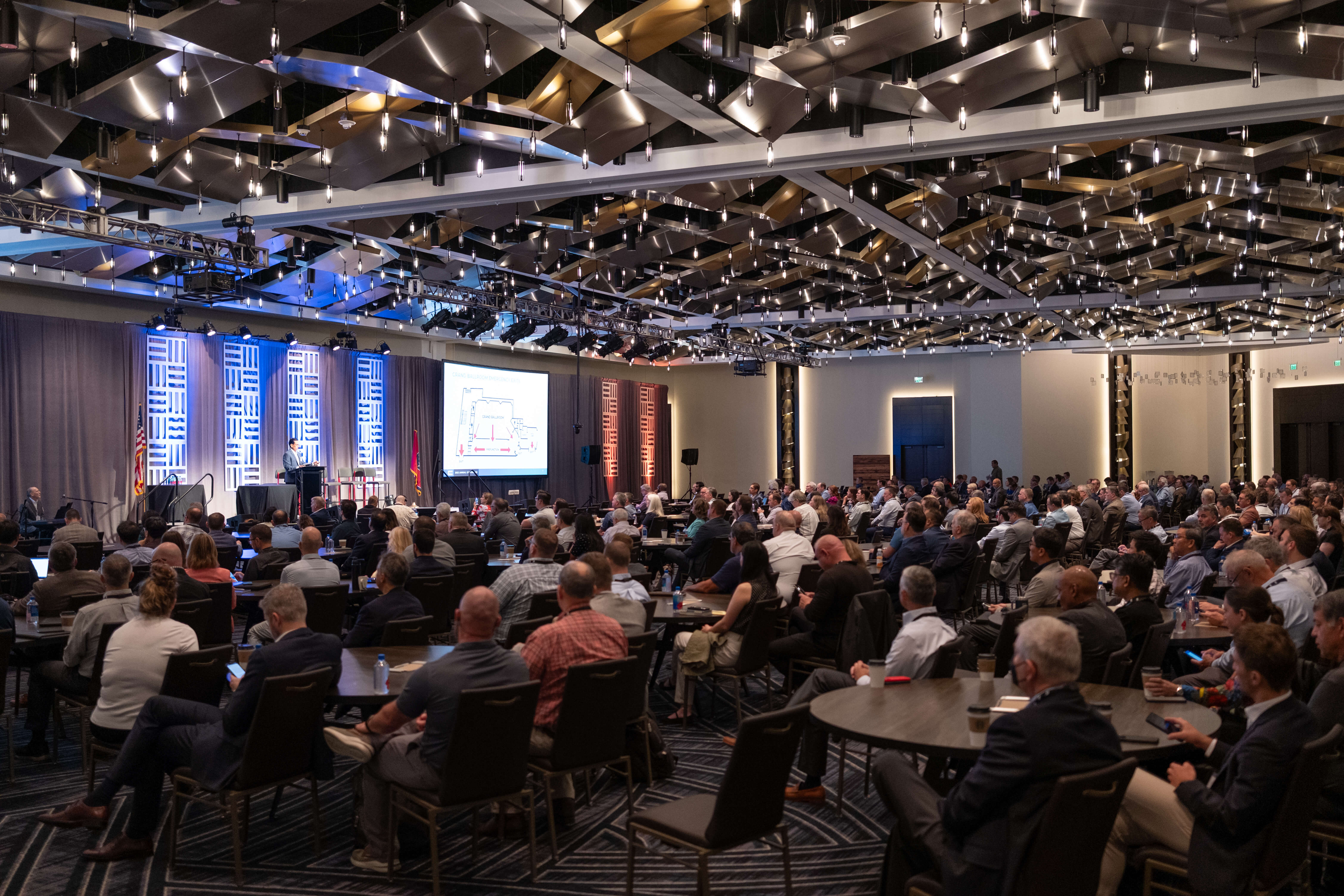 Ballroom of Annual Conference attendees